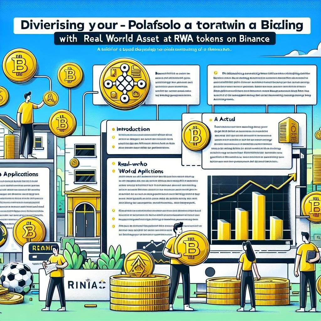 Diversifique sua Carteira com Tokens RWA na Binance: Guia Completo para Investir em Ativos Reais Digitais