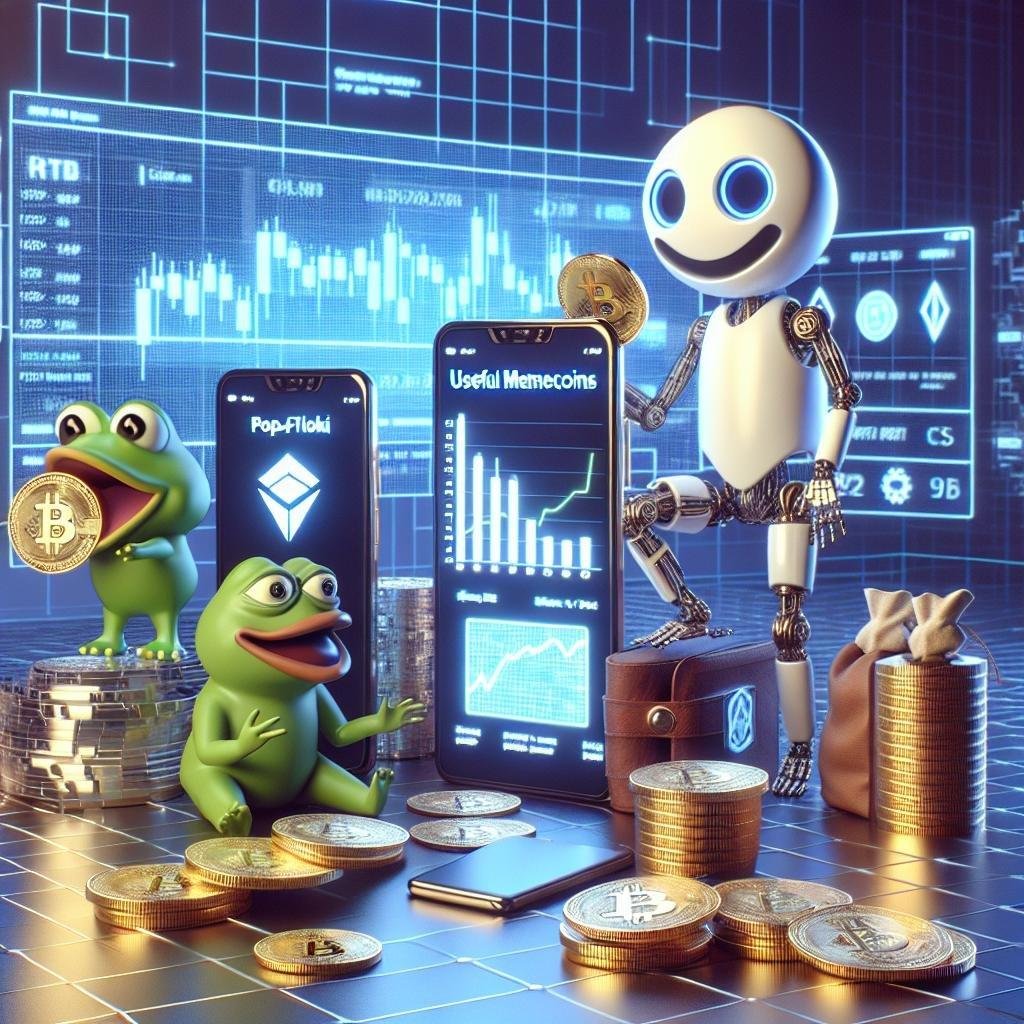 Memecoins com Utilidade: Como PEPE, FLOKI e Novos Gigantes Estão Transformando a Web3