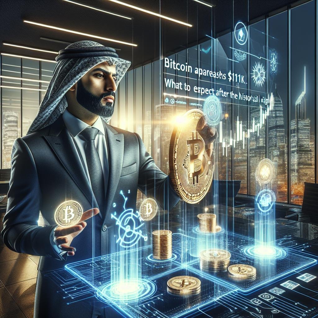 Bitcoin ultrapassa ⁢US$ ⁢111 mil:​ confira o que esperar após a ​nova máxima histórica