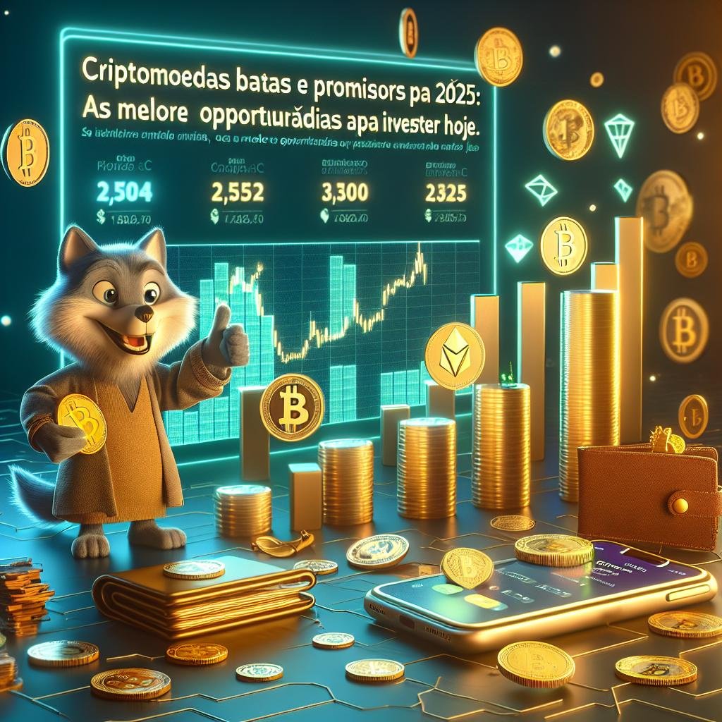 Criptomoedas Baratas e Promissoras para 2025: As Melhores Oportunidades ​para Investir hoje